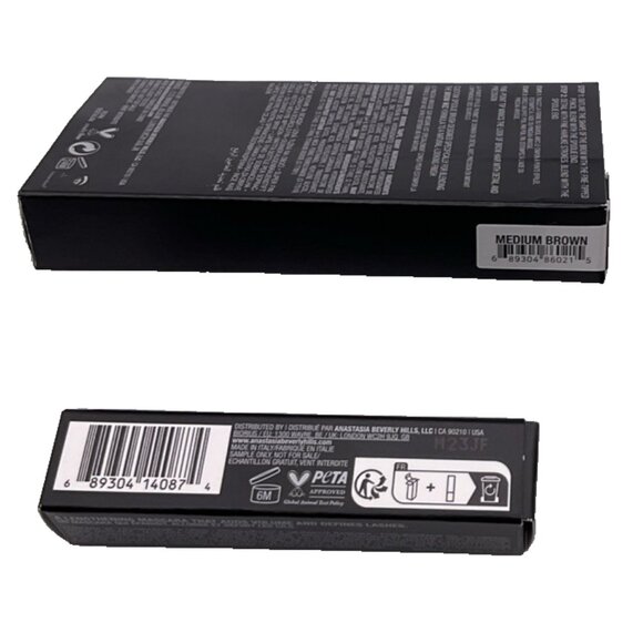 ANASTASIA Beverly Hills Brow Wiz Medium Brown Pencil Mascara Stencil NEW Beauty - Picture 3 of 8